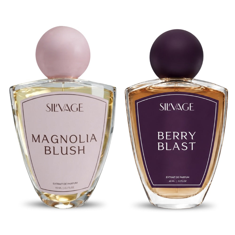 Berry Blast and Magnolia Blush